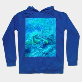 Abstract art, underwater world Hoodie